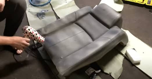 How to dye leather car seats