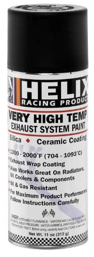 Best Black Exhaust Paint: Helix Racing High-Temperature Exhaust Paint